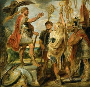  Dress Painting - Decius Mus Addressing the Legions Peter Paul Rubens
